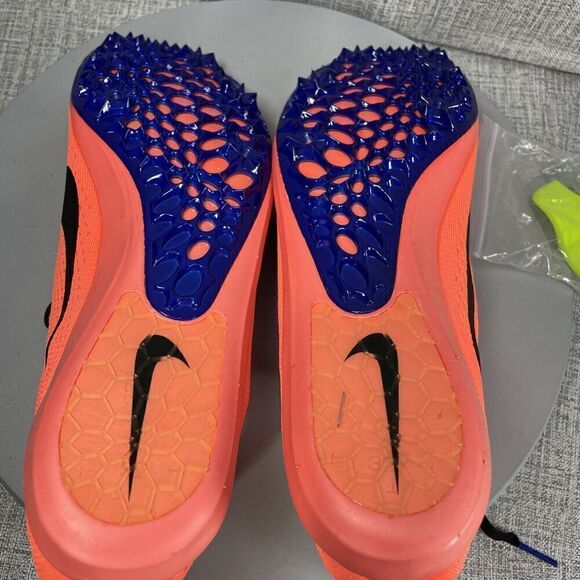 Nike Zoom Victory 3 Track Racing Spikes - Orange/Blue/White -men’s - Sz 13 main image 2